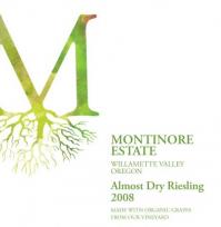 Montinore - White Riesling Willamette Valley NV