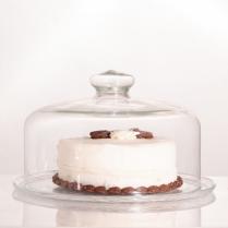 Cake Stand - Glass with Cover