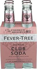 Fever Tree - Club Soda 4pk 200ml Btl (200ml 4 pack)