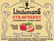 Lindemans Strawberry Lambic 25.4oz