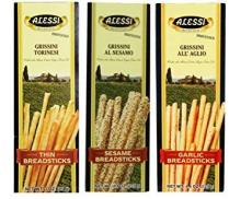 Alessi - Breadsticks - Sesame, Thin or Garlic 3oz