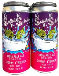 Storms A' Brewin Beer Works Splish Splash American IPA 16oz Cans