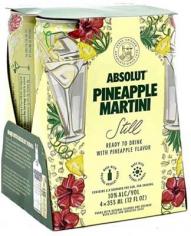 Absolut - Still Pineapple Martini (12oz bottle)